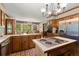 Spacious kitchen featuring a center island and breakfast bar at 3500 Thunderwood Ln, Snellville, GA 30039