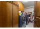 A well-organized laundry room with modern machines and storage cabinets, offering practicality and style at 3500 Thunderwood Ln, Snellville, GA 30039