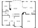 Main floor plan includes kitchen, living room, dining room, garage, breakfast nook, pantry, and foyer at 2307 Loughridge Dr, Buford, GA 30519