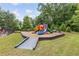 Community playground featuring swings, slides, and climbing structures at 2307 Loughridge Dr, Buford, GA 30519