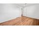 Bright bedroom featuring wood-look flooring and a neutral color scheme at 8535 Hiram Acworth Hwy, Dallas, GA 30157