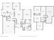 Complete floor plan showcases the layout of both floors featuring bedrooms, kitchen, living, and primary bedroom at 3405 Glenrose Trail Trl, Atlanta, GA 30341