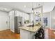 Modern kitchen features granite countertops and stainless steel appliances at 3405 Glenrose Trail Trl, Atlanta, GA 30341