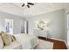 Spacious main bedroom offers generous closet space and access to the main bathroom at 3405 Glenrose Trail Trl, Atlanta, GA 30341