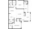 Detailed floor plan highlighting the layout and flow of the home's living spaces at 3210 Lake Pointe Cir, Roswell, GA 30075