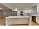 Modern kitchen with stainless steel appliances and a large center island at 247 Millbrook Farm Rd, Marietta, GA 30068