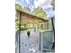 Back deck with a retractable awning overlooking the backyard at 3544 Citrus Dr, Duluth, GA 30096