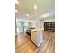 Kitchen boasts an island with cooktop, and abundant natural light at 3544 Citrus Dr, Duluth, GA 30096