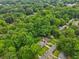 Lush tree canopy surrounds neighborhood homes, showcasing a peaceful setting at 2049 Phillips Dr, Atlanta, GA 30315