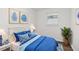 Bright bedroom with hardwood floors and contemporary decor at 2049 Phillips Dr, Atlanta, GA 30315