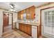 Updated kitchen with granite countertops at 3328 Hidden Bluff Trl, Snellville, GA 30039
