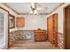 Charming kitchen nook with cabinets and adjacent door at 3328 Hidden Bluff Trl, Snellville, GA 30039