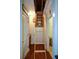 Hallway with attic access and storage at 505 Appalachian Woods Dr, Canton, GA 30114