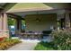 Open-air pavilion featuring a dining area with chairs and an outdoor grill at 505 Appalachian Woods Dr, Canton, GA 30114