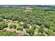 An aerial view of the community with mature trees at 2020 Ridge Gate Drive Dr, Cumming, GA 30041