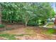 Backyard view looking away from the deck showing landscaping at 2020 Ridge Gate Drive Dr, Cumming, GA 30041