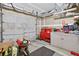 Well-organized garage space for projects, tools and storage at 2020 Ridge Gate Drive Dr, Cumming, GA 30041