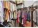 Walk-in closet with plenty of space for clothing, with wire shelving and racks at 2020 Ridge Gate Drive Dr, Cumming, GA 30041