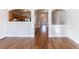 Image showing a spacious hallway with white trim, access to kitchen and other areas at 2873 Snapfinger Mnr, Decatur, GA 30035