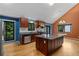 Modern kitchen featuring granite countertops, stainless steel appliances, and a spacious center island at 2311 Sims Ne Dr, Marietta, GA 30066
