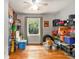 Versatile room with window view, ample storage, and hardwood floors at 2785 Toney Dr, Decatur, GA 30032