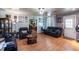Spacious living room with furniture and access to dining area and entry door at 4236 Florida Nw Ave, Atlanta, GA 30360