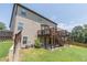 Multi-level deck offers great backyard views and a convenient transition from indoor to outdoor spaces for entertaining at 2183 Trinity Grove Ct, Dacula, GA 30019