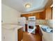 Features an oven, microwave, and cabinets at 3533 Mulberry Way, Duluth, GA 30096