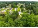 Residential neighborhood with lush greenery, featuring various house styles and cul-de-sac at 4137 Donna Ct, Ellenwood, GA 30294
