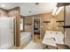 Well-lit bathroom with double sinks, soaking tub, shower, and neutral color scheme at 4137 Donna Ct, Ellenwood, GA 30294