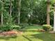 Lush backyard offering privacy and outdoor enjoyment at 1435 Great Oaks Dr, Lawrenceville, GA 30045