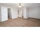 Spacious bedroom with an ensuite bathroom and closets, offering a serene retreat at 6010 Capitol Knl, Fairburn, GA 30213