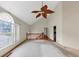 Open-concept living room showcasing vaulted ceilings and hardwood floors, perfect for entertaining at 1735 Silver Way, Lithia Springs, GA 30122