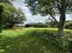 Expansive backyard featuring a lush green lawn and mature trees, perfect for outdoor activities and relaxation at 333 Etoawha Vly, Woodstock, GA 30189