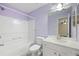 Bathroom featuring a combined tub and shower, and a white vanity at 3737 Town Square Nw Cir # 6, Kennesaw, GA 30144