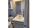 Cozy bathroom with a vanity, sink, and a framed mirror with a mounted cabinet at 1683 Briarcliff Ne Rd # 4, Atlanta, GA 30306