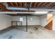 Spacious unfinished basement with concrete floor, utility connections, and exposed ceiling at 2047 Cliffton Ter, Snellville, GA 30039