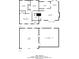 Complete house floor plan featuring both upper level and lower level, including garage and basement at 2047 Cliffton Ter, Snellville, GA 30039