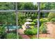 Beautiful backyard view with pool, landscaping, patio, and seating at 3415 Habersham Nw Rd, Atlanta, GA 30305
