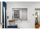Custom bar area with marble countertops and storage for your wine and spirits at 3415 Habersham Nw Rd, Atlanta, GA 30305