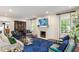 Inviting living room with fireplace, stylish furnishings, and bright decor at 3415 Habersham Nw Rd, Atlanta, GA 30305