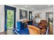 Stylish living room featuring a bar area and comfortable seating at 3415 Habersham Nw Rd, Atlanta, GA 30305