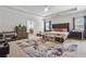 Expansive main bedroom with tray ceiling, sitting area, and luxurious decor at 3711 Wartrace Dr, Atlanta, GA 30331
