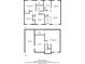 An architectural floor plan reveals a layout with bedrooms, bathrooms, kitchen, dining area, living room, and foyer at 2242 Cherokee Valley Cir, Lithonia, GA 30058