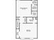 Second floor plan featuring bedrooms, utility, laundry, bathroom, and primary closet at 573 Hambrick Sq, Stone Mountain, GA 30083