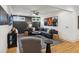 Stylish living room with cozy seating, movie posters, and ample natural light at 150 Trinity Farm Dr, Canton, GA 30115