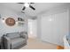 Cozy bedroom with ceiling fan and ample closet space at 1241 Newbridge Trce, Brookhaven, GA 30319