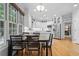 Open kitchen and breakfast area features stainless steel appliances and lots of cabinet space at 1241 Newbridge Trce, Brookhaven, GA 30319