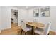 Cozy dining area featuring a wood table with bright white walls at 1869 Hebron Hills Dr, Tucker, GA 30084