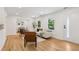 Spacious living room with hardwood floors, bright white walls and natural light at 1869 Hebron Hills Dr, Tucker, GA 30084